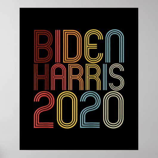 Poster Biden Harris 2020 (Devant)