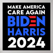 Poster Biden / Harris - 2024 - Rendre l'Amérique à nouvea (Devant)