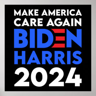 Poster Biden / Harris - 2024 - Rendre l'Amérique à nouvea