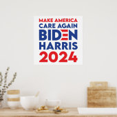 Poster Biden / Harris - 2024 - Rendre l'Amérique à nouvea (Cuisine)