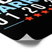 Poster Biden Harris Janvier 2021 Victoire électorale Inau (Coin)