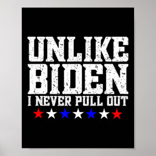 Poster Biden sort une blague embarrassante politiquement 