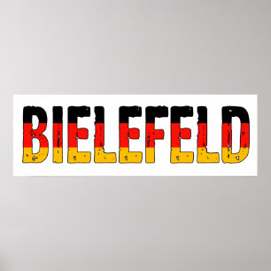 Poster Bielefeld Allemagne