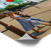 Poster Biélorussie Grodno Cityscape (Coin)