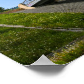 Poster Biélorussie Grodno vieux bus rétro soviétique (Coin)