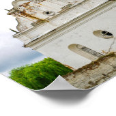 Poster Biélorussie Slonim Grande Synagogue Architecture (Coin)