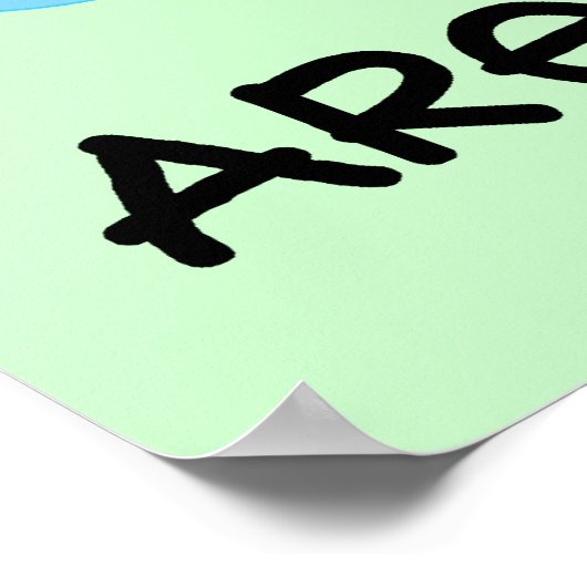 Poster bien ajusté pour bébés (Coin)