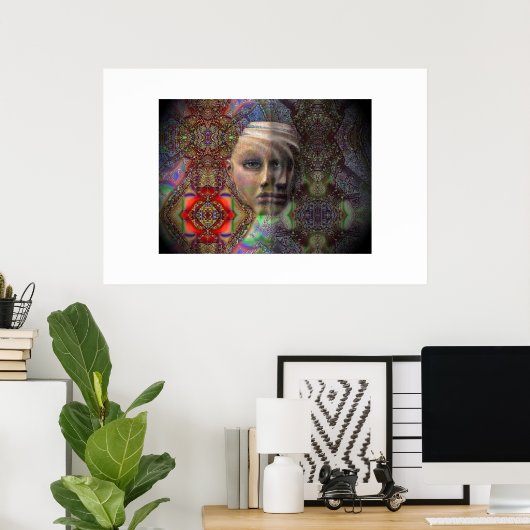 Poster Bien et mal (Bureau à domicile)