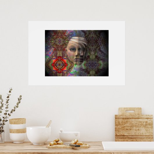 Poster Bien et mal (Cuisine)