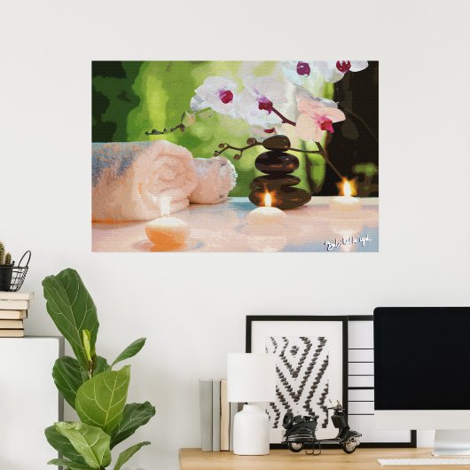 POSTER BIEN ETRE (Bureau à domicile)