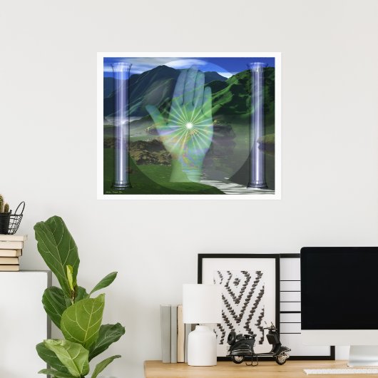 Poster Bien-être (Bureau à domicile)