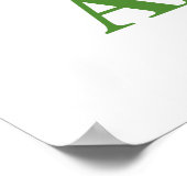 Poster Bien manger et l'exercice sont mes soins de santé (Coin)