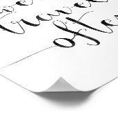 Poster Bien Manger Voyage Souvent (Coin)