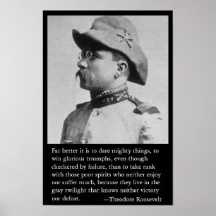 Poster Bien mieux, c'est d'oser des choses puissantes.