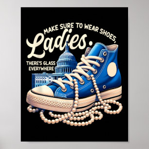 Poster Bien Porter Chaussures Chaussures Dames Kamala Har