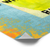 Poster bien que nous voyageons dans le monde (Coin)