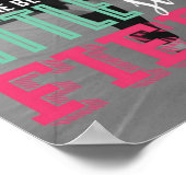 Poster "Bien qu'elle ne soit que petite, elle est féroce. (Coin)