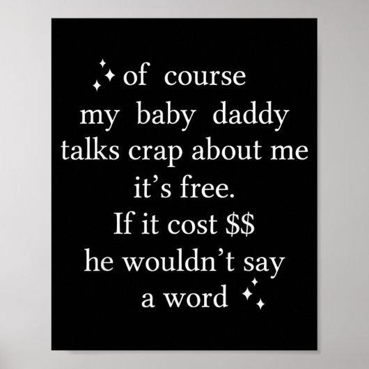 Poster Bien sûr, mon papa de bébé parle de moi c'est (Devant)
