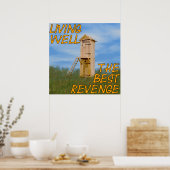 Poster Bien Vivre La Meilleure Revenge (Cuisine)