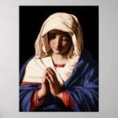 Poster Bienheureuse Vierge Marie - Mère de Dieu (Devant)