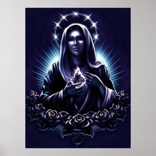Poster Bienheureuse Vierge Marie - Mère de Dieu (Devant)
