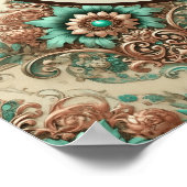 Poster Bienheureux Traditionnel (Coin)