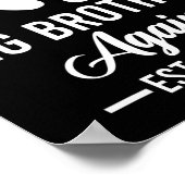 Poster Bientôt Être Big Brother Est De Nouveau. Nouveau B (Coin)