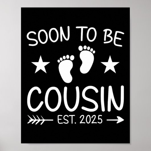 Poster Bientôt Être Cousin Est 2025 Grote Grote Annonce (Devant)