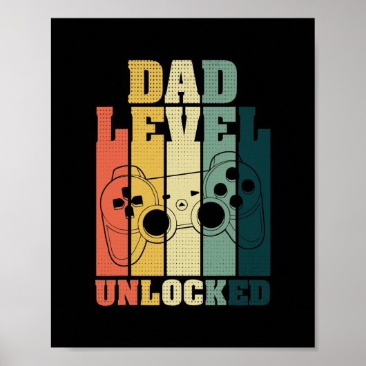 Poster Bientôt Être Père Papa Niveau De Grossesse Déverro (Devant)