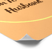 Poster Bientôt Être Un Mari (Coin)