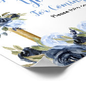 Poster Bientôt mariée Merci d'être venue Pos (Coin)