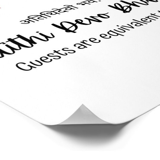 Poster Bienvenue (Coin)