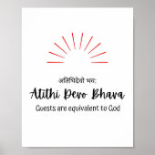 Poster Bienvenue (Devant)