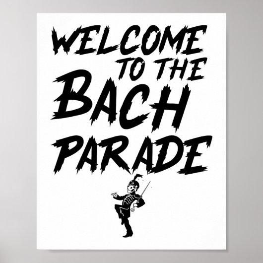 Poster Bienvenue À Bach Parade Bride Squad Gothic Bach (Devant)