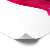 Poster Bienvenue à Berlin Teddy Bear, retour blanc (Coin)