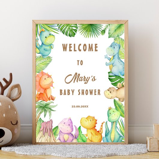 Poster Bienvenue à Dinosaur