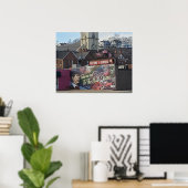 Poster Bienvenue à Dubuque, Iowa Keepsaké Souvenir (Bureau à domicile)