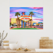 Poster Bienvenue À Fabulous Las Vegas, Nevada (Cuisine)