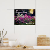 Poster - Bienvenue à Highland Park Rochester NY (Cuisine)