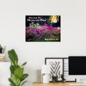 Poster - Bienvenue à Highland Park Rochester NY (Bureau à domicile)