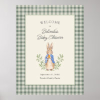 Bienvenue à la Baby Shower Lapin de Conte de Fée C