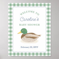 Bienvenue à la Baby Shower pour l'arrivée du petit