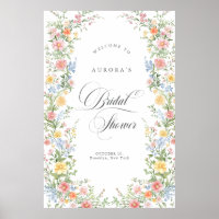 Bienvenue à la Baby Shower Printanière Élégante au