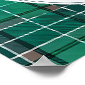 Poster Bienvenue à la Baby Shower Teddy Bear Preppy Boy (Coin)