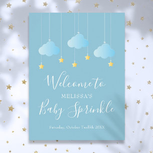 Poster Bienvenue à la Baby Sprinkle Twinkle Sprinkle