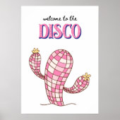 Poster Bienvenue à la discothèque (Devant)