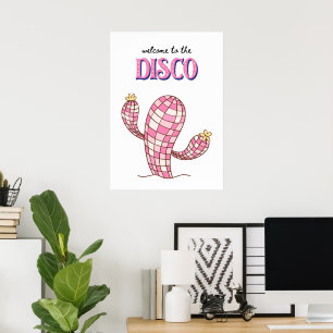Poster Bienvenue à la discothèque