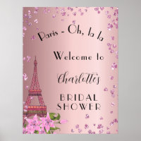 Bienvenue à la fête de mariage Paris rouge tour ei