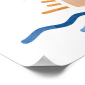 Poster Bienvenue à la fête prénuptiale de OCEANSIDE Beach (Coin)