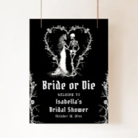 Bienvenue à la mariée de squelette d'Halloween ou